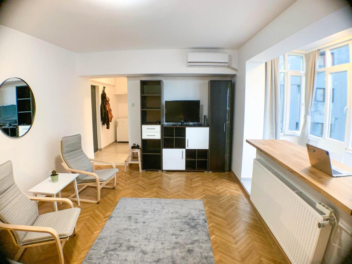 Luterana Studio Apartment Bucarest Exterior foto